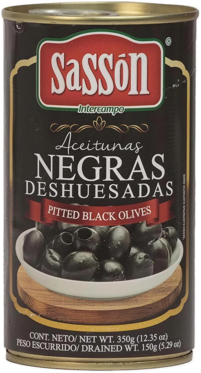 Aceitunas negras deshuesadas Sassón