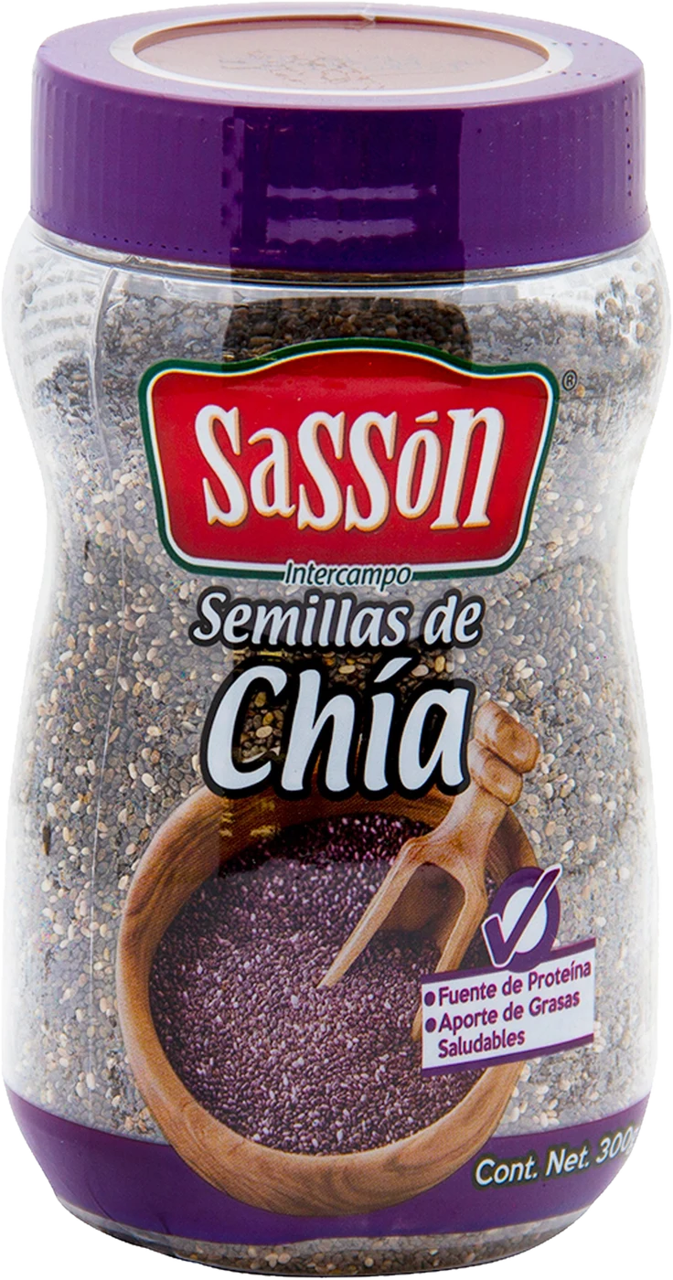 Bote de Semillas de Chía Sassón